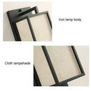 DecorBites™ Chinese Style Iron Art Wall Lamp with Linen Cloth Cover