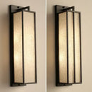 DecorBites™ Chinese Style Iron Art Wall Lamp with Linen Cloth Cover