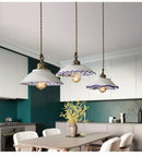 DecorBites™ Chinese Style Porcelain Hanging Lamp for Clothing Store & Bedroom