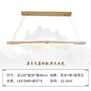 DecorBites™ Chinese Style Wood Art Chandelier for Modern Zen Atmosphere