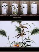 DecorBites™ Chinese Traditional Ceramic Vase for Home Decor