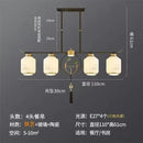 DecorBites™ Chinese Zen Chandelier for Home, Hotel, and Restaurant Living Room Lighting