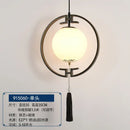 Decorbites chinoiserie retro 4 light black chandelier dining room