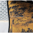 DecorBites™ Chinoiserie Sunset Glow Landscape Accent Cushion Cover - Exquisite Retro Decor Pillowcase