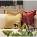 DecorBites™ Chinoiserie Tang Dynasty Lady Embroidered Cushion Cover for Sofa