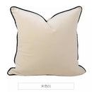 DecorBites™ Chinoiserie Zebra & Peonies Cushion Cover with Tassels