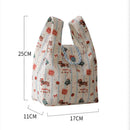 Green and red checkered santa gift bag dining room christmas apple