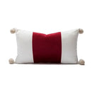 Christmas cartoon candy cushion cover red & white living room pillow