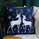 DecorBites™ Christmas Cartoon Embroidered Pillow Cover Set for Festive Home Decor