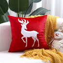 DecorBites™ Christmas Cartoon Embroidered Pillow Cover Set for Festive Home Decor