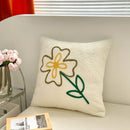 DecorBites™ Christmas Cartoon Embroidered Pillow Covers for Festive Sofa Decor