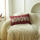 Festive cartoon letter embroidered pillow cover living room decor