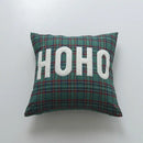 Festive cartoon letter embroidered pillow cover living room decor