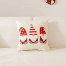 Festive cartoon letter embroidered pillow cover living room decor