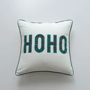 Festive cartoon letter embroidered pillow cover living room decor