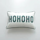 Festive cartoon letter embroidered pillow cover living room decor