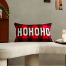 Festive cartoon letter embroidered pillow cover living room decor