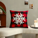 Festive cartoon letter embroidered pillow cover living room decor