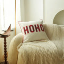 Festive cartoon letter embroidered pillow cover living room decor
