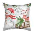 Vintage festive christmas cushion cover set living room decor