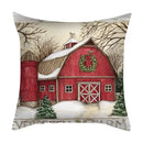 Vintage festive christmas cushion cover set living room decor