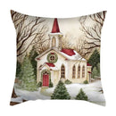 Vintage festive christmas cushion cover set living room decor
