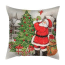 Vintage festive christmas cushion cover set living room decor