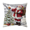 Vintage festive christmas cushion cover set living room decor