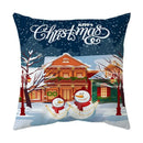 Vintage festive christmas cushion cover set living room decor