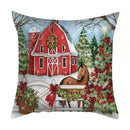 Vintage festive christmas cushion cover set living room decor