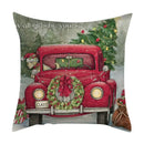 Vintage festive christmas cushion cover set living room decor