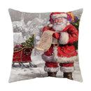 Vintage festive christmas cushion cover set living room decor