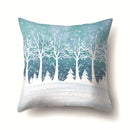 DecorBites™ Christmas Deer Snow Pillow Case