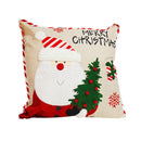 DecorBites™ Christmas Embroidered Pillowcase 45x45cm - Festive Home Decorative Cushions