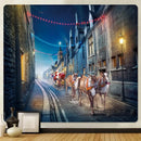 DecorBites™ Christmas God Deer Tapestry: Hippie Psychedelic Bohemian Wall Hanging