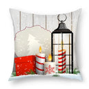 Green christmas nordic sofa pillowcase living room cushion cover