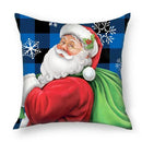 Green christmas nordic sofa pillowcase living room cushion cover