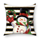Green christmas nordic sofa pillowcase living room cushion cover