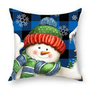 Green christmas nordic sofa pillowcase living room cushion cover