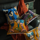 Picasso style abstract cat cushion cover living room decor
