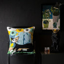 Picasso style abstract cat cushion cover living room decor
