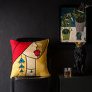 Picasso style abstract cat cushion cover living room decor