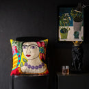 Picasso style abstract cat cushion cover living room decor