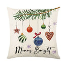 Decorbites christmas pillowcase collection – living room festive decor