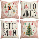 Decorbites christmas pillowcase collection – living room festive decor