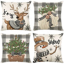 Decorbites christmas pillowcase collection – living room festive decor