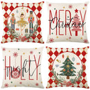Decorbites christmas pillowcase collection – living room festive decor
