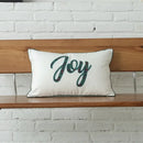 Green and white christmas plaid cotton cushion cover living room