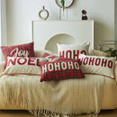 DecorBites™ Christmas Plaid Print Pillow Case Set - Festive Holiday Home Decor
