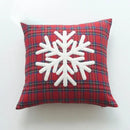 DecorBites™ Christmas Plaid Print Pillow Case Set - Festive Holiday Home Decor